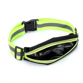 Reflective phone sport waist bag